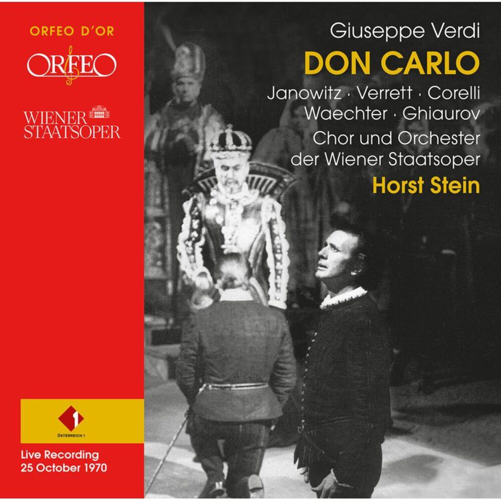 Nicolai Ghiaurov - Verdi: Don Carlo - Live Recording from 1970  CD
